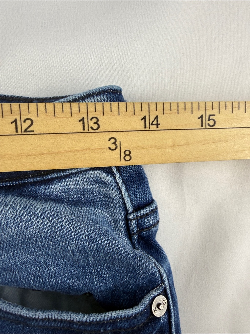 KanCan Skinny Ankle Jeans Distressed Raw Hem Women's Size 28 - Picture 7 of 9